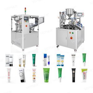Macchina riempitrice per tubetti cosmetici