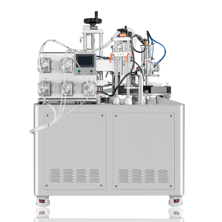 VK-TFS-005 Macchina semiautomatica per il riempimento e la sigillatura di tubi monodose a strisce