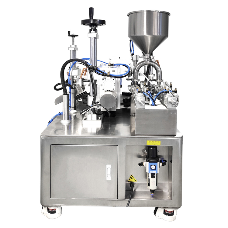 VK-TFS-006S Macchina riempitrice-sigillatrice semiautomatica a doppia testa per tubi