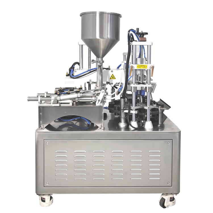 VK-TFS-006S Macchina riempitrice-sigillatrice semiautomatica a doppia testa per tubi