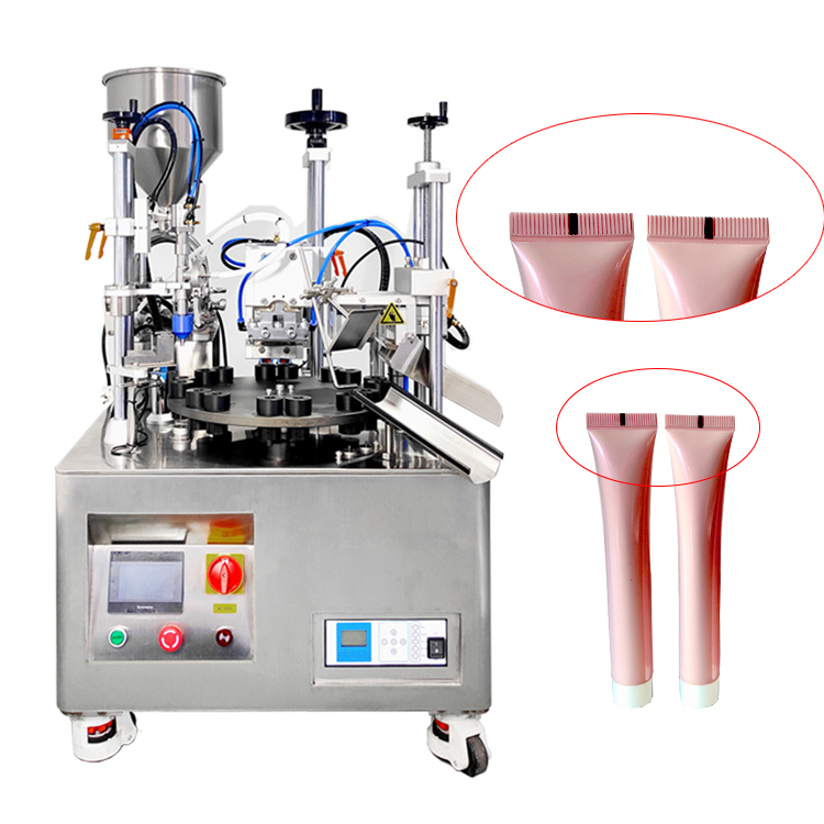 VK-TFS-006S Macchina riempitrice-sigillatrice semiautomatica a doppia testa per tubi